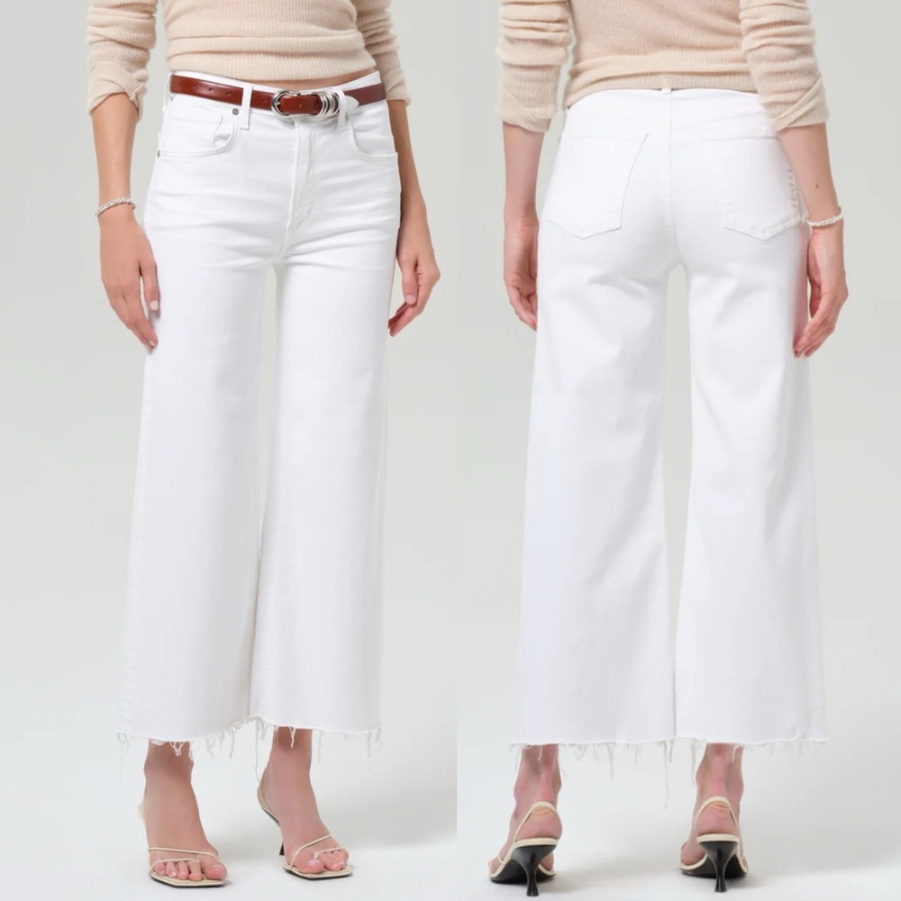CITIZENS Of Humanity Lyra High Rise Croo Wide Leg Flare Denim Jeans \\ 29